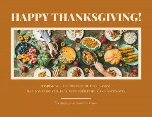 Satellite Workplaces | Thanksgiving 2020 Holiday Closure