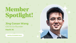 Satellite Workplaces | Member Spotlight: Jing Conan Wang, Hachi AI